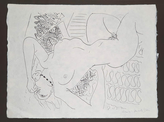 Henri Matisse - Original Lithographic Drawing III
