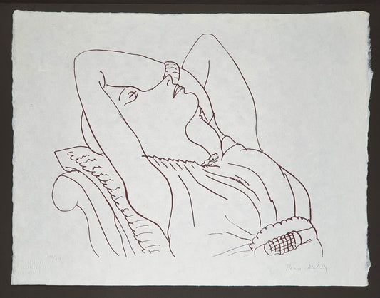 Henri Matisse - Dessin lithographique original IV