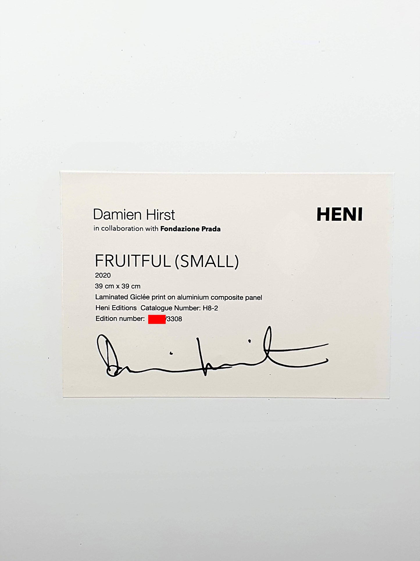 Damien Hirst - Fruitful 2020 H8-2 (2020)