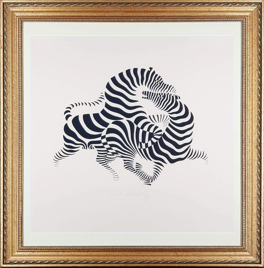 Victor Vasarely - Zebra 6 (1976)