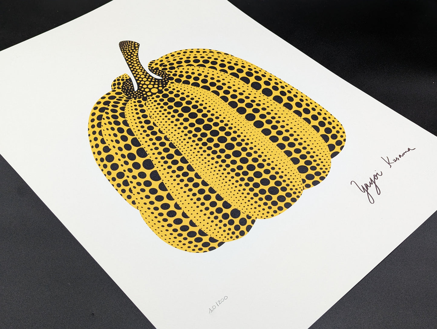 Yayoi Kusama - Pumpkin Yellow (2006)