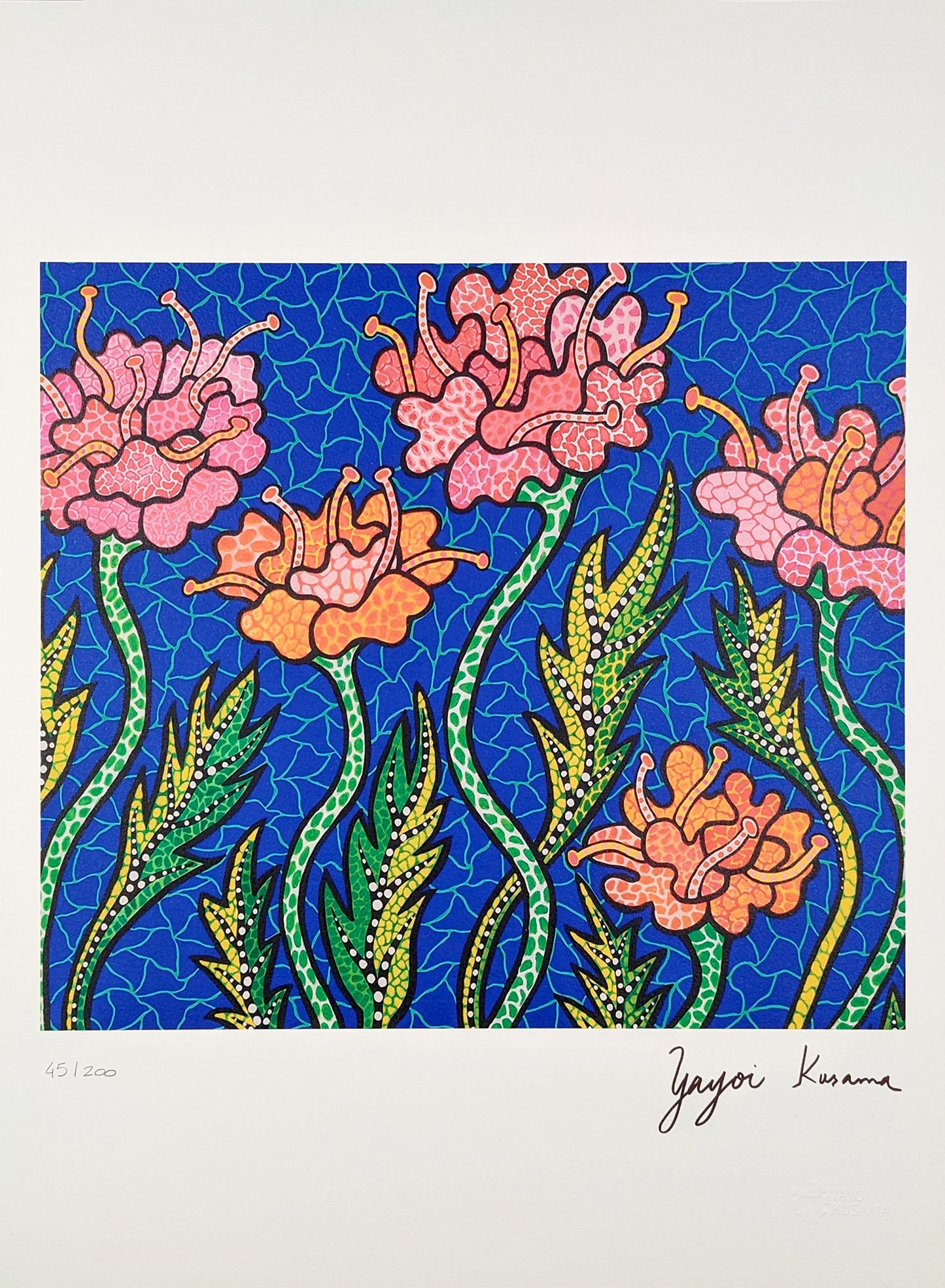 Yayoi Kusama - Flowers II (2006)