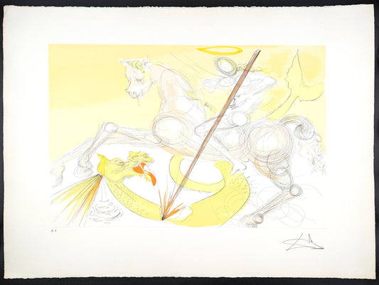 Salvador Dali - Saint Georges et le Dragon (1974)