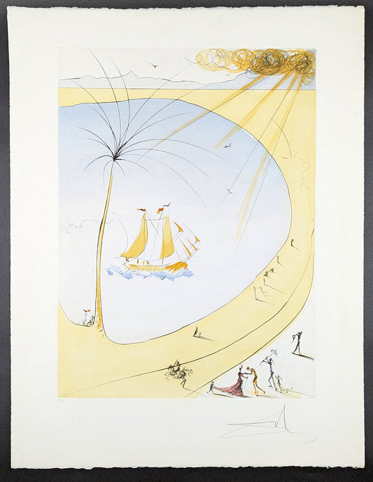Salvador Dali - Hommage à Picasso (Cannes) (Côte d'Azur) (1973)