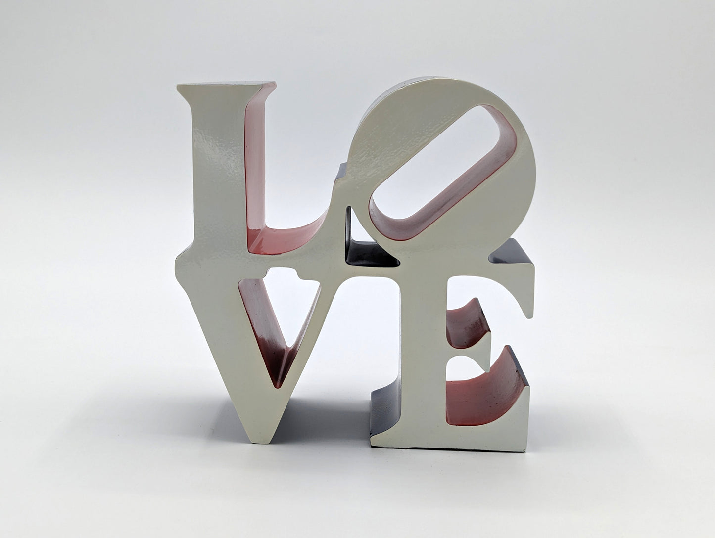 Robert Indiana (After) - LOVE Sculpture (red, blue and white)