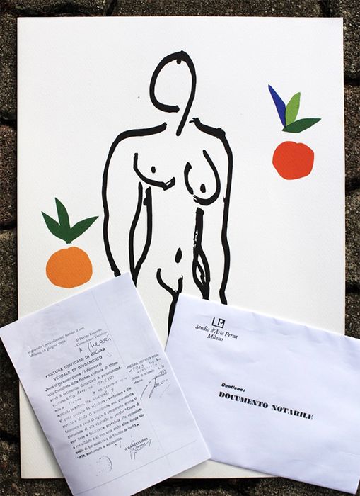 Henri Matisse - Nu aux Orange (1953)